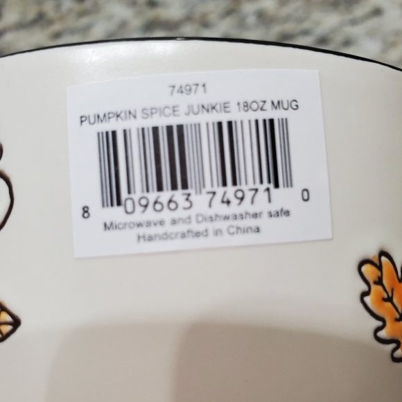 Pumpkin Spice Junkie Mug-NWT - Picture 4 of 4
